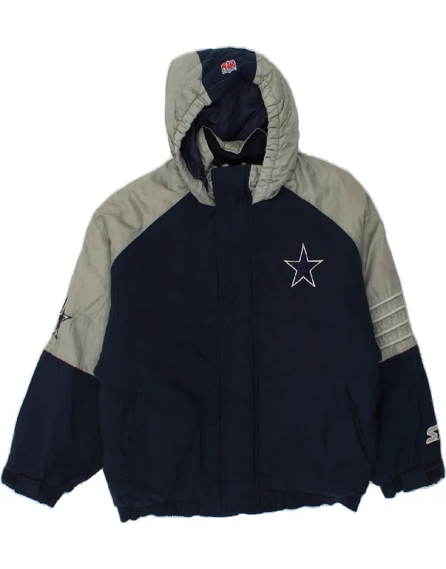 Youth Snapback HatsSTARTER Boys Graphic Hooded Padded Jacket 9-10 Years Medium Navy Blue Youth Snapback HatsSTARTER Boys Graphic Hooded Padded Jacket 9-10 Years Medium Navy Blue
