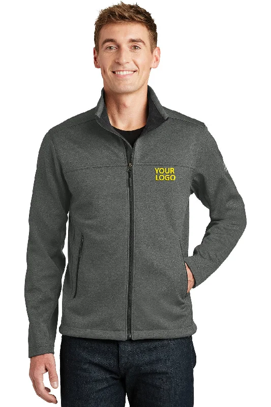 Men's Coats with HoodsThe North Face Ridgewall Soft Shell Jacket TNF Dark Grey Heather