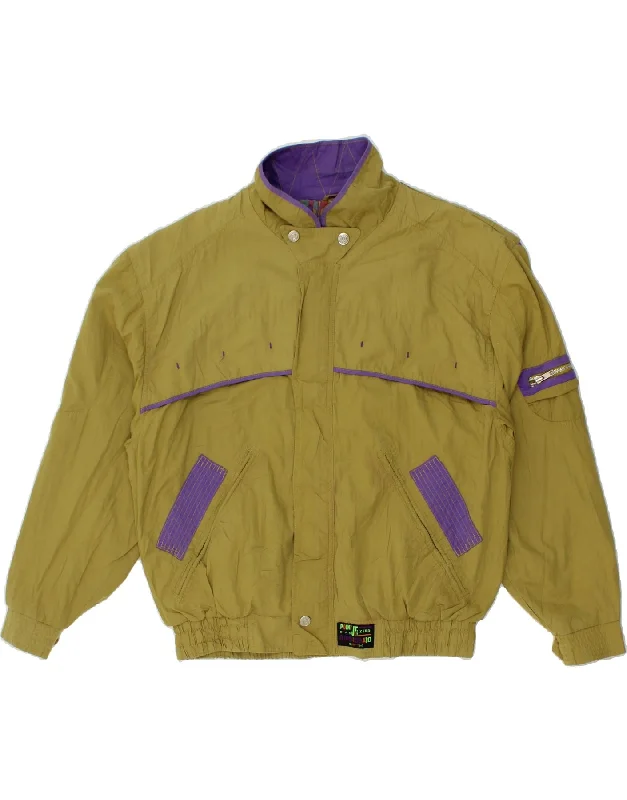 Bright Straw HatsVINTAGE Mens Windbreaker Jacket UK 40 Large Green Colourblock Cotton Bright Straw HatsVINTAGE Mens Windbreaker Jacket UK 40 Large Green Colourblock Cotton
